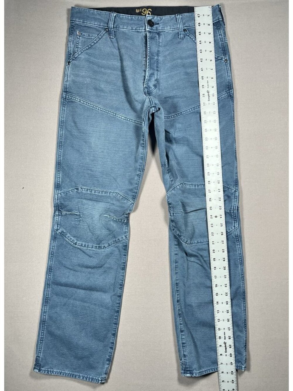 G-Star Raw 5620 Elwood 3D 96 Innovation Regular Blue Canvas Pants - Men 32 X 32 - Picture 16 of 16
